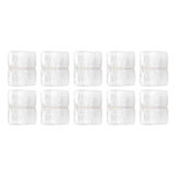 ActiveShop Disposable Highlighting Caps 100 pcs - arranged with the included components on a white background