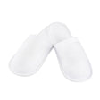 ActiveShop Disposable Terry Slippers White - isolated on a white background