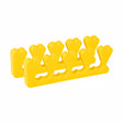 ActiveShop Disposable Toe Separators Yellow - 10 Pack - isolated on a white background