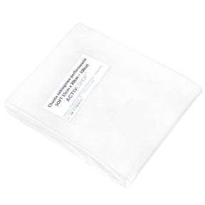ActiveShop Disposable Treatment Drapes Perforated 100 pcs 15 × 20cm White - isolated on a white background