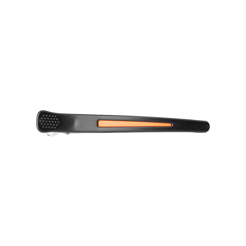 ActiveShop E-13 Hair Sectioning Clips 11.5cm Neon Mix - 6 Pack - isolated on a white background