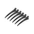 ActiveShop E-15 Carbon Hair Sectioning Clips 11.5cm Black - 10 Pack - isolated on a white background