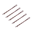 ActiveShop E-58 Copper Hairpins 120 pcs 5.6cm - arranged with the included components on a white background