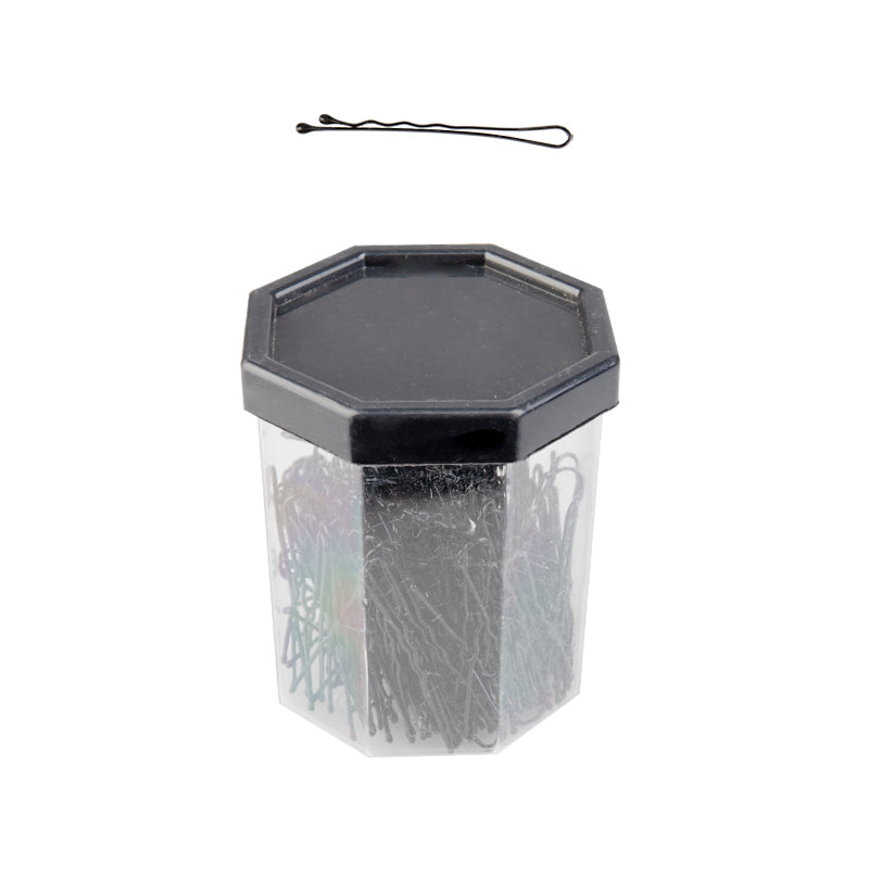 ActiveShop E-62 Black Hairpins 4.9cm - 150 Pack - isolated on a white background