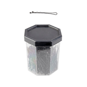 ActiveShop E-62 Black Hairpins 4.9cm - 150 Pack - isolated on a white background