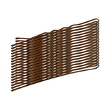 ActiveShop E-64 Hairpins 6cm Gold & Brown - 50 Pack - isolated on a white background