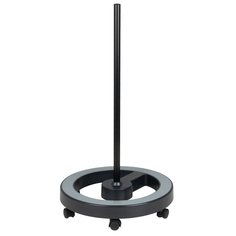 ActiveShop Elegante Black Lamp Tripod - full product view at an angle on a white background