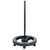 ActiveShop Elegante Black Lamp Tripod - full product view at an angle on a white background