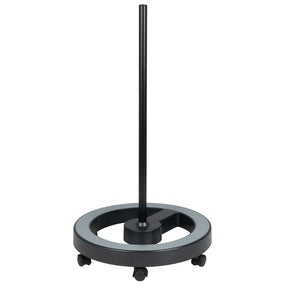 ActiveShop Elegante Black Lamp Tripod - full product view at an angle on a white background