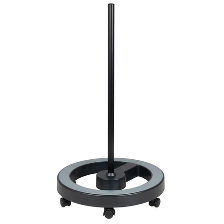 ActiveShop Elegante Black Lamp Tripod - full product view at an angle on a white background