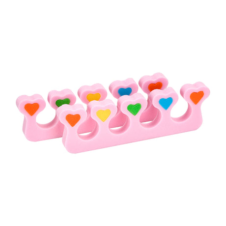 ActiveShop Exo Premium Foam Pedicure Toe Separators - isolated on a white background