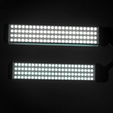 ActiveShop Eyelashes & Makeup LED Lamp Polluks II Black & Silver MSP-lD01 - LED treatment lamp with adjustable light arms on a white background