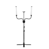ActiveShop Eyelashes & Makeup LED Lamp Polluks IV Black MSP-MJ-02 - LED treatment lamp with adjustable light arms on a white background