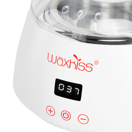 ActiveShop FHC-E2052 Wax Heater 500ml 100W White - dimensions and measurements shown
