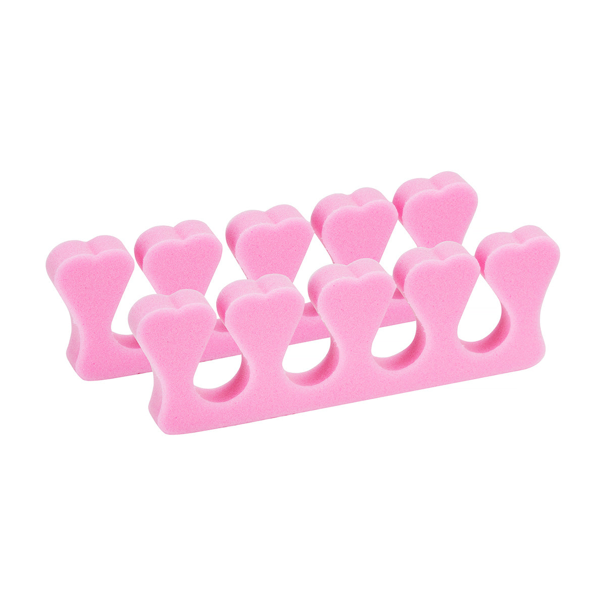 ActiveShop Foam Pedicure Toe Separators - 100 Pack - isolated on a white background