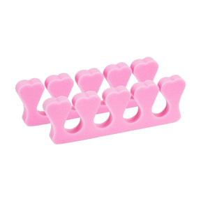 ActiveShop Foam Pedicure Toe Separators - 100 Pack - isolated on a white background