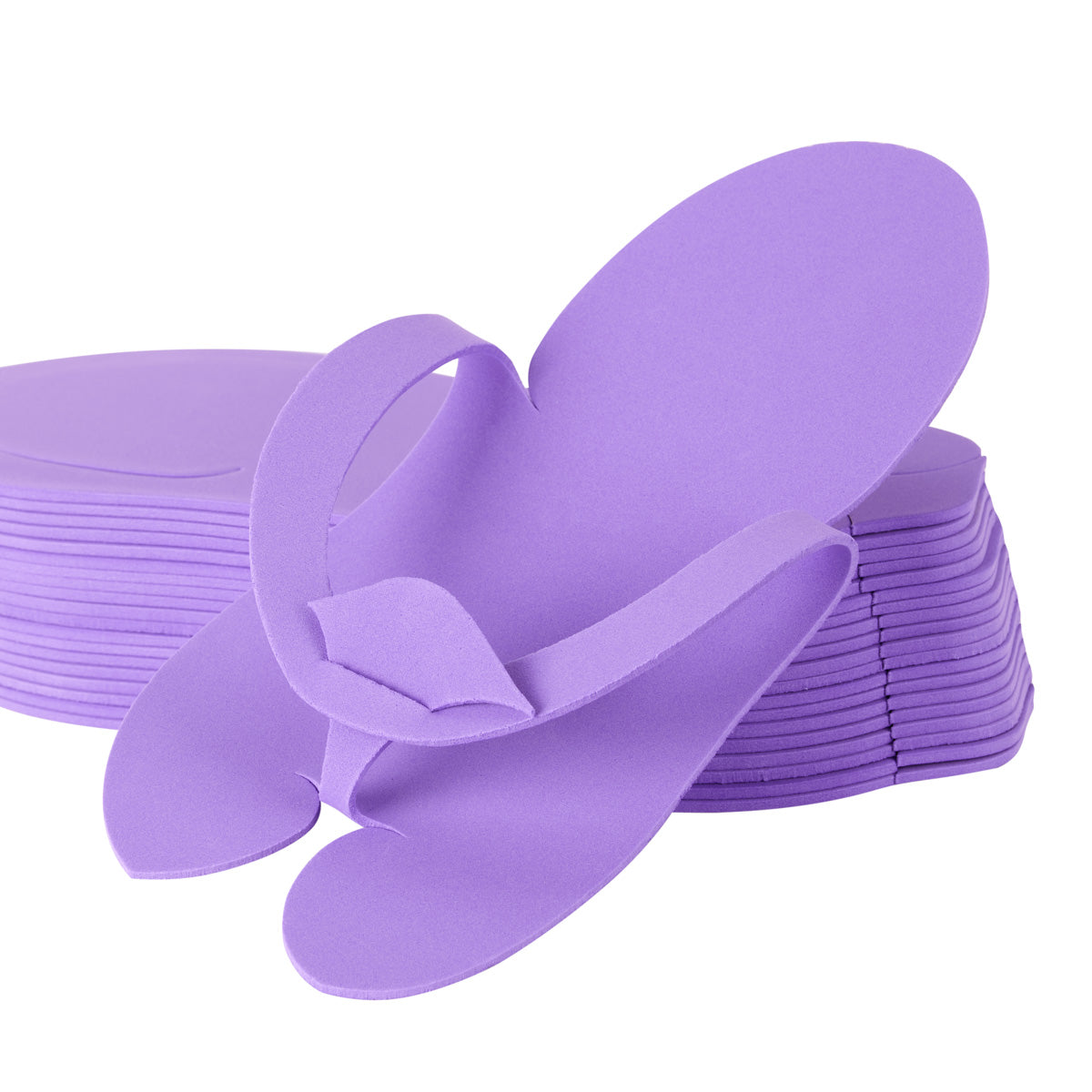 ActiveShop Foam Toe Separators - 10 Pairs Assorted Colours - isolated on a white background