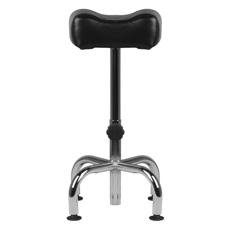 ActiveShop Footrest for Pedicure AM-5012C Black - full product view on a white background