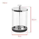 ActiveShop Glass Container For Disinfecting Tools 750ml - isolated on a white background
