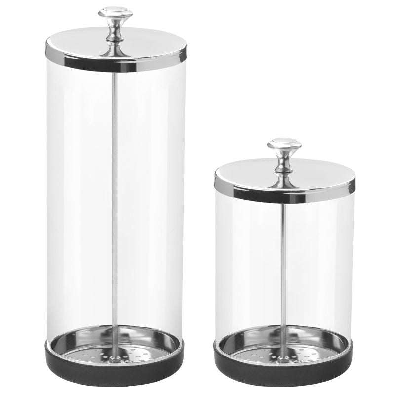 ActiveShop Glass Container For Disinfecting Tools 750ml - isolated on a white background