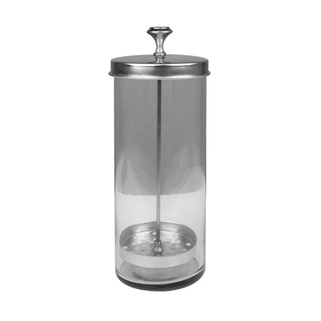 ActiveShop Glass Container For Disinfecting Tools Q5B 800ml - isolated on a white background