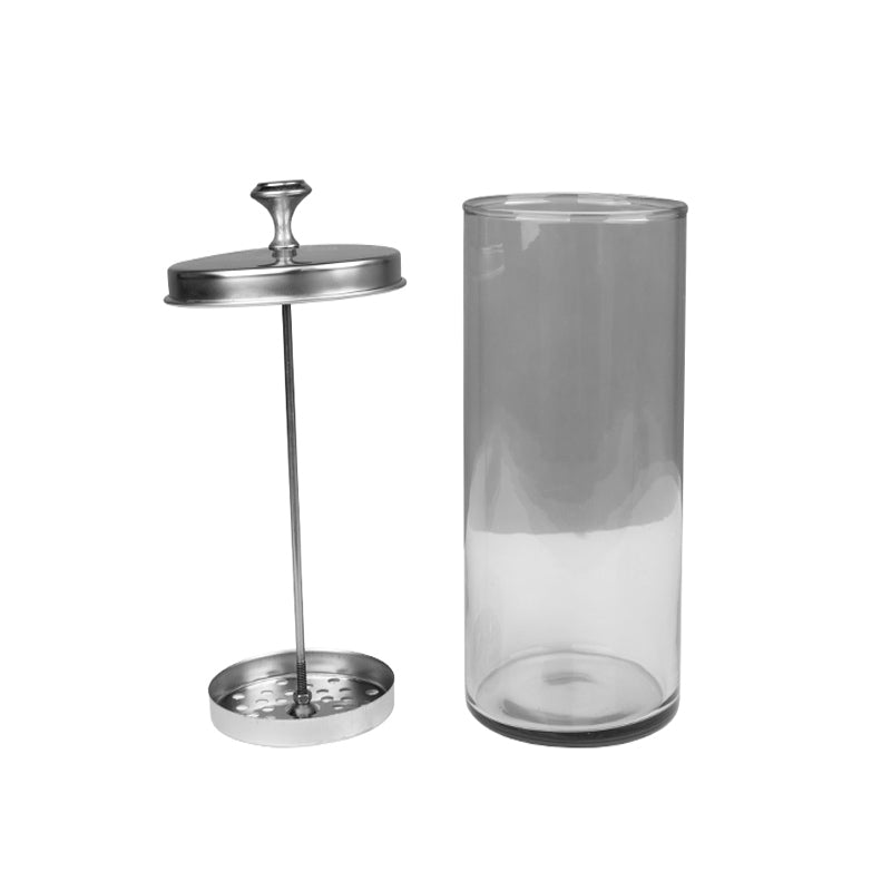 ActiveShop Glass Container For Disinfecting Tools Q5B 800ml - isolated on a white background