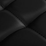ActiveShop H13 Beauty Stool Black - close-up of the upholstery and construction details