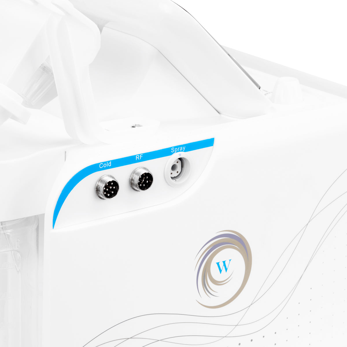 ActiveShop H2+ 6-In-1 Hydrogen Facial Device - main unit with included components on a white background