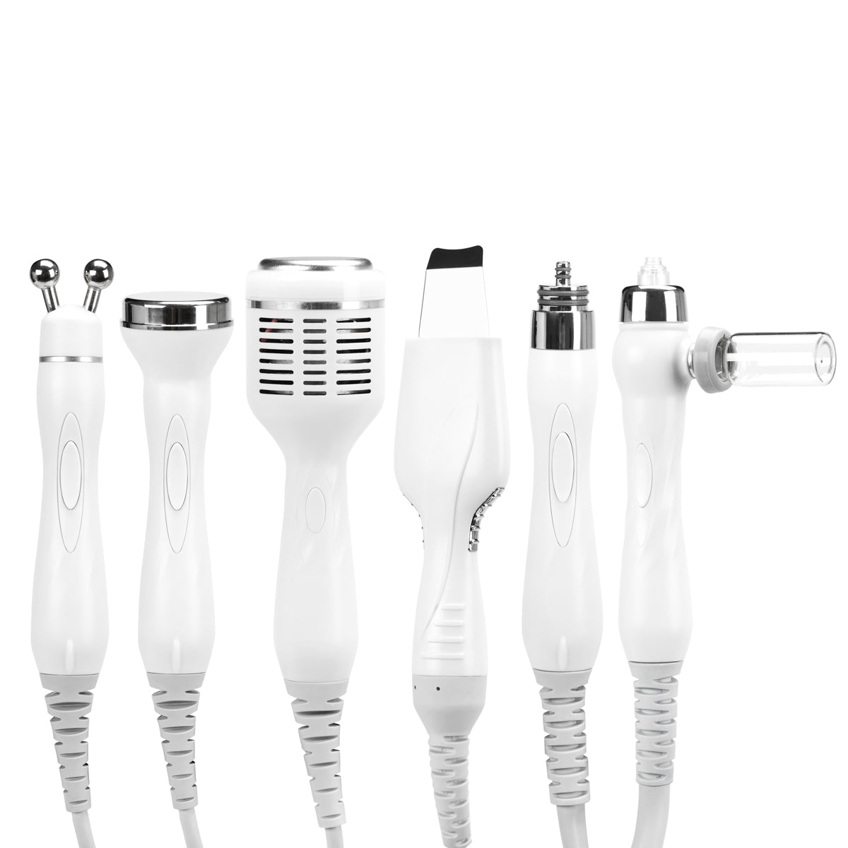 ActiveShop H2+ 6-In-1 Hydrogen Facial Device - main unit with included components on a white background