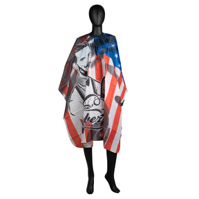 ActiveShop Hairdressing Cape J-08 - isolated on a white background