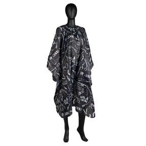 ActiveShop Hairdressing Cape J-51 - isolated on a white background