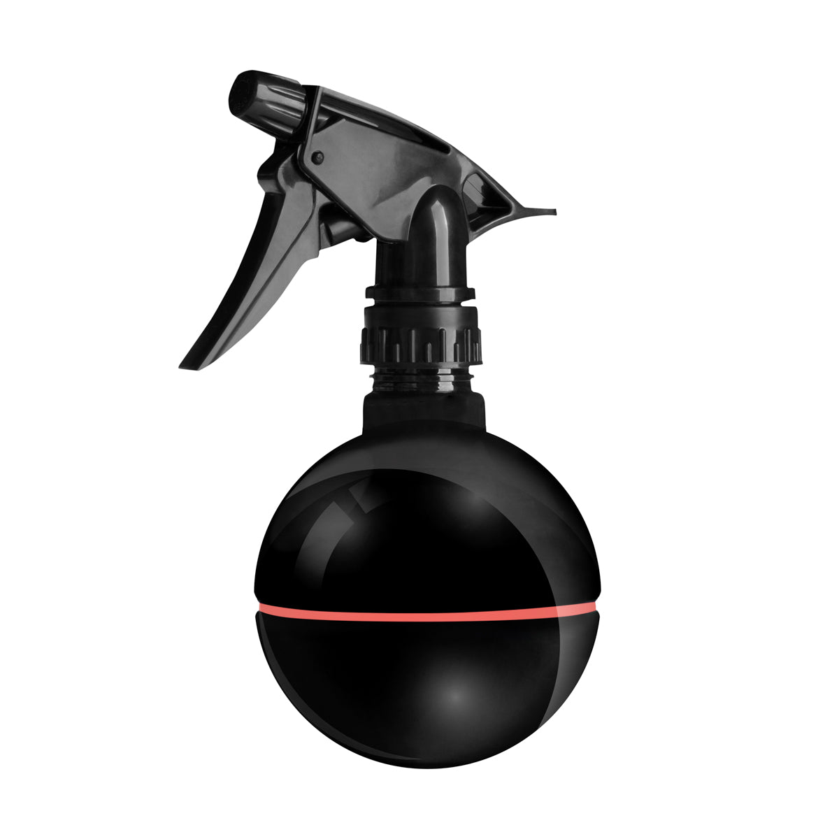 ActiveShop Hairdressing Spray Bottle Ball 200ml - round salon spray bottle and printed design on a white background