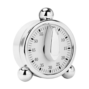 ActiveShop Hairdressing Timer Q-45 Countdown Timer - arranged with the included components on a white background