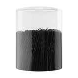 ActiveShop Hairpins E-65 300 pcs 5cm Black - isolated on a white background