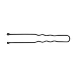 ActiveShop Hairpins E-65 300 pcs 5cm Black - isolated on a white background
