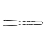 ActiveShop Hairpins E-65 300 pcs 6cm Black - isolated on a white background