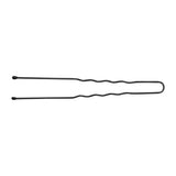 ActiveShop Hairpins E-65 300 pcs 7cm Black - isolated on a white background