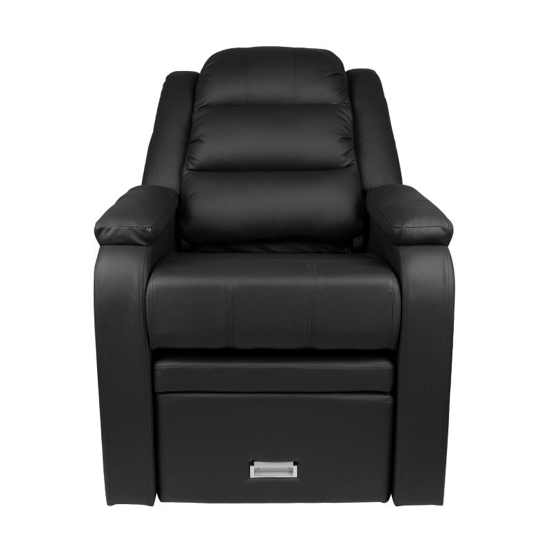 ActiveShop Hilton Pedicure Spa Chair Black - close-up of the upholstery and adjustment details