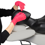 ActiveShop Ivette Eyelash Treatment Chair Grey - displayed in a professional treatment-room setting