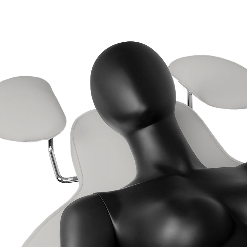 ActiveShop Ivette Eyelash Treatment Chair Grey - displayed in a professional treatment-room setting