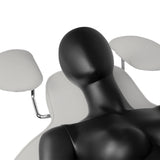 ActiveShop Ivette Eyelash Treatment Chair Grey - displayed in a professional treatment-room setting