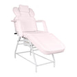 ActiveShop Ivette Eyelash Treatment Chair Pink - full product view at an angle on a white background