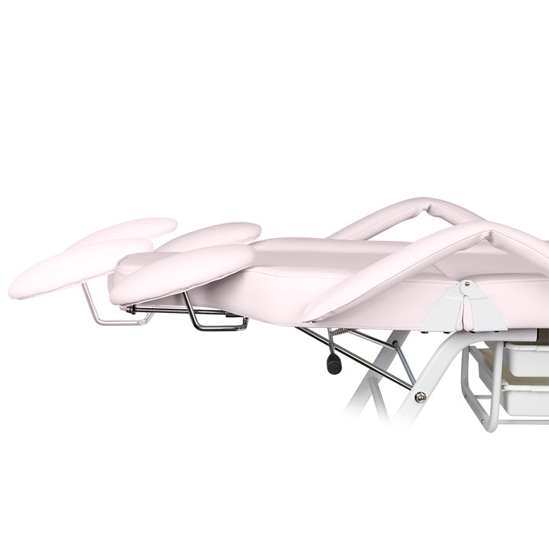 ActiveShop Ivette Eyelash Treatment Chair Pink - full product view on a white background