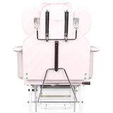 ActiveShop Ivette Eyelash Treatment Chair Pink - full product view on a white background