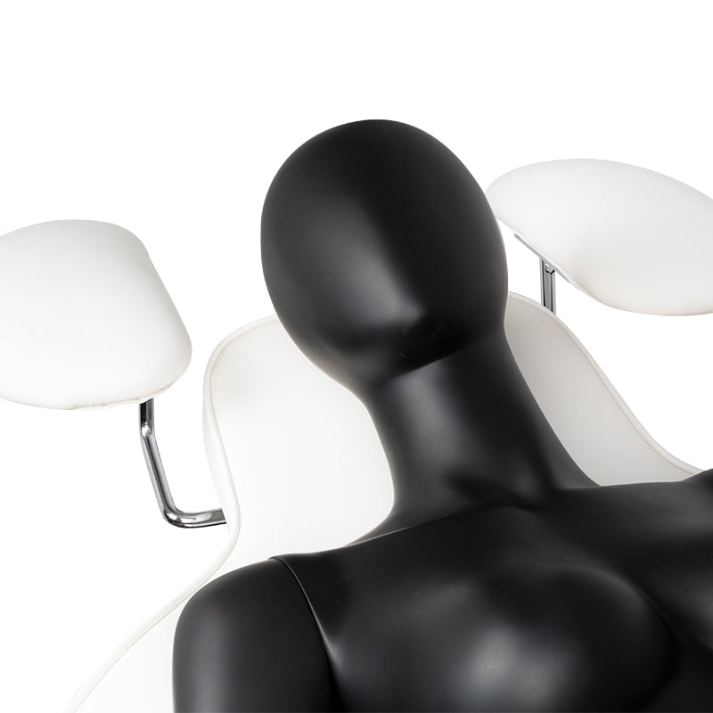 ActiveShop Ivette Eyelash Treatment Chair White - displayed in a professional treatment-room setting