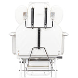 ActiveShop Ivette Eyelash Treatment Chair White - full product view on a white background