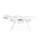 ActiveShop Ivette Eyelash Treatment Chair White - full product view on a white background