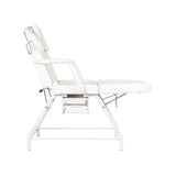 ActiveShop Ivette Eyelash Treatment Chair White - full product view on a white background