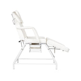 ActiveShop Ivette Eyelash Treatment Chair White - full product view on a white background