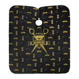 ActiveShop J-81 Hairdressing Cape - product displayed with its packaging on a dark background